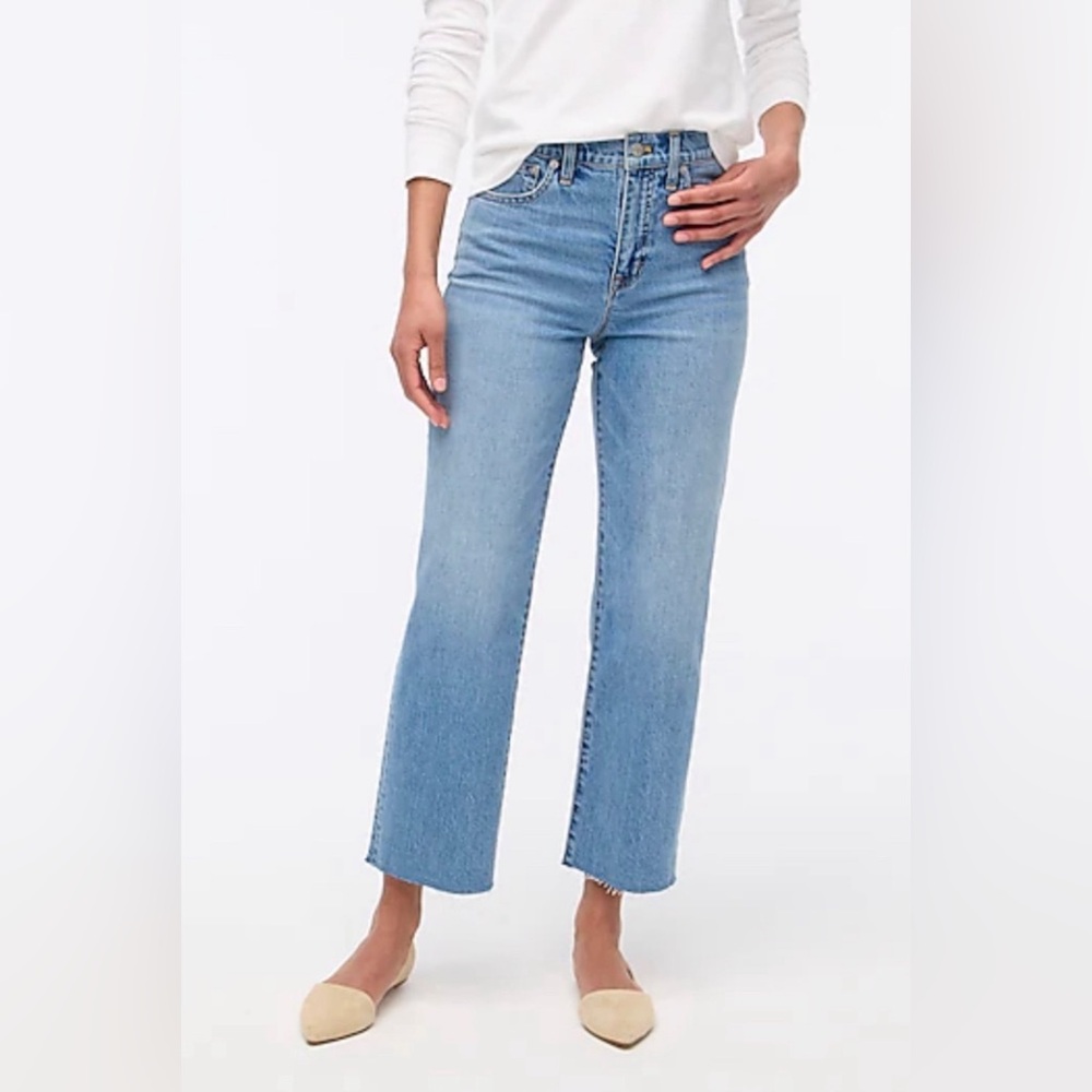 Slim Wide-leg Jean in All-day Stretch by J. Crew (Style BH983)